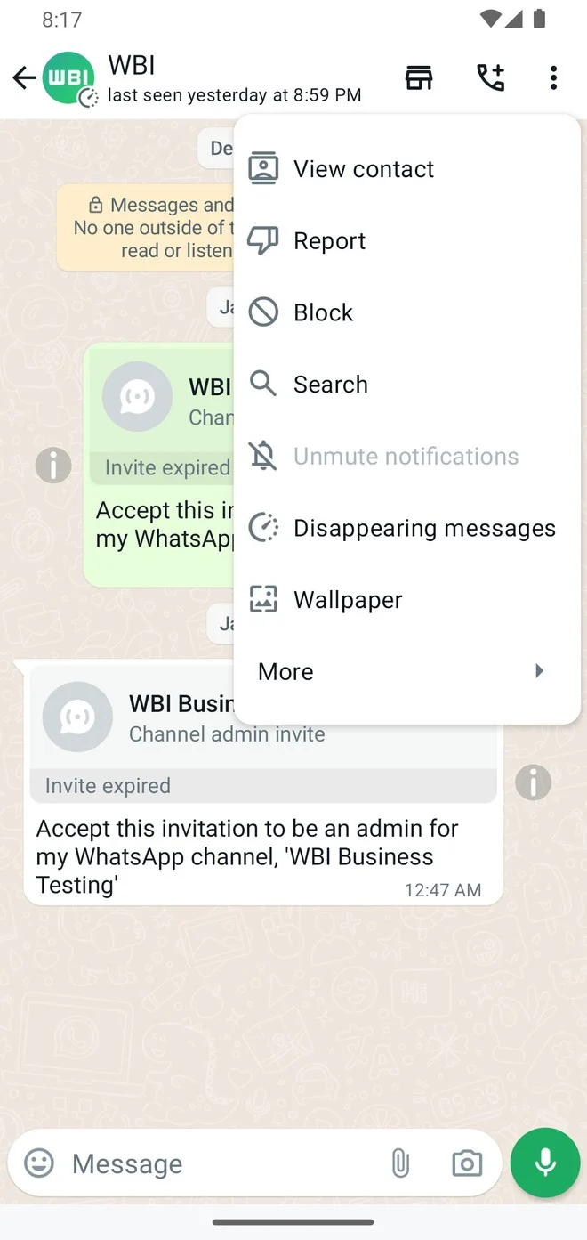 WhatsApp beta para Android recebe novo design com ícones para menus ...